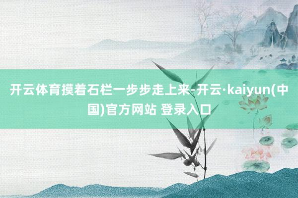 开云体育摸着石栏一步步走上来-开云·kaiyun(中国)官方网站 登录入口